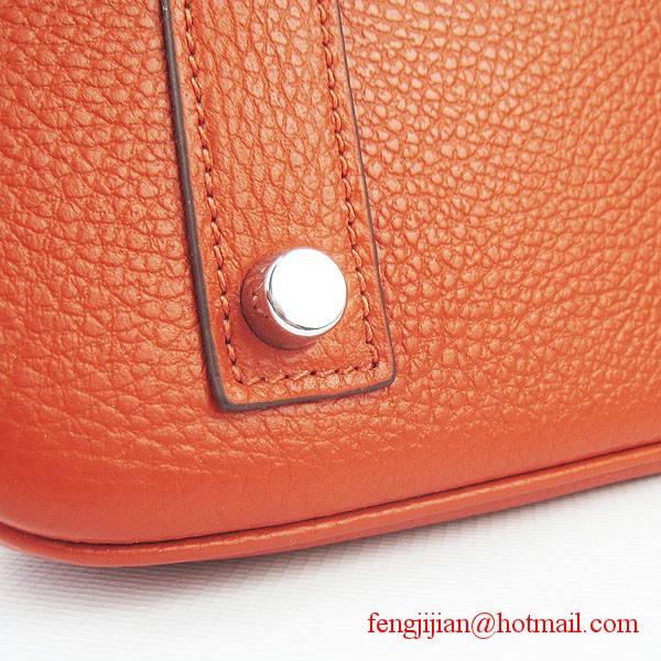 Hermes Birkin 40cm Togo Bag Orange 6099